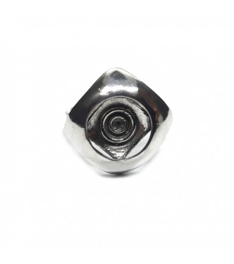 R002214 Handmade Sterling Silver Ring Genuine Solid Hallmarked 925